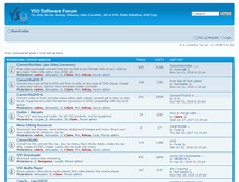 Tablet Screenshot of forums.vso-software.fr